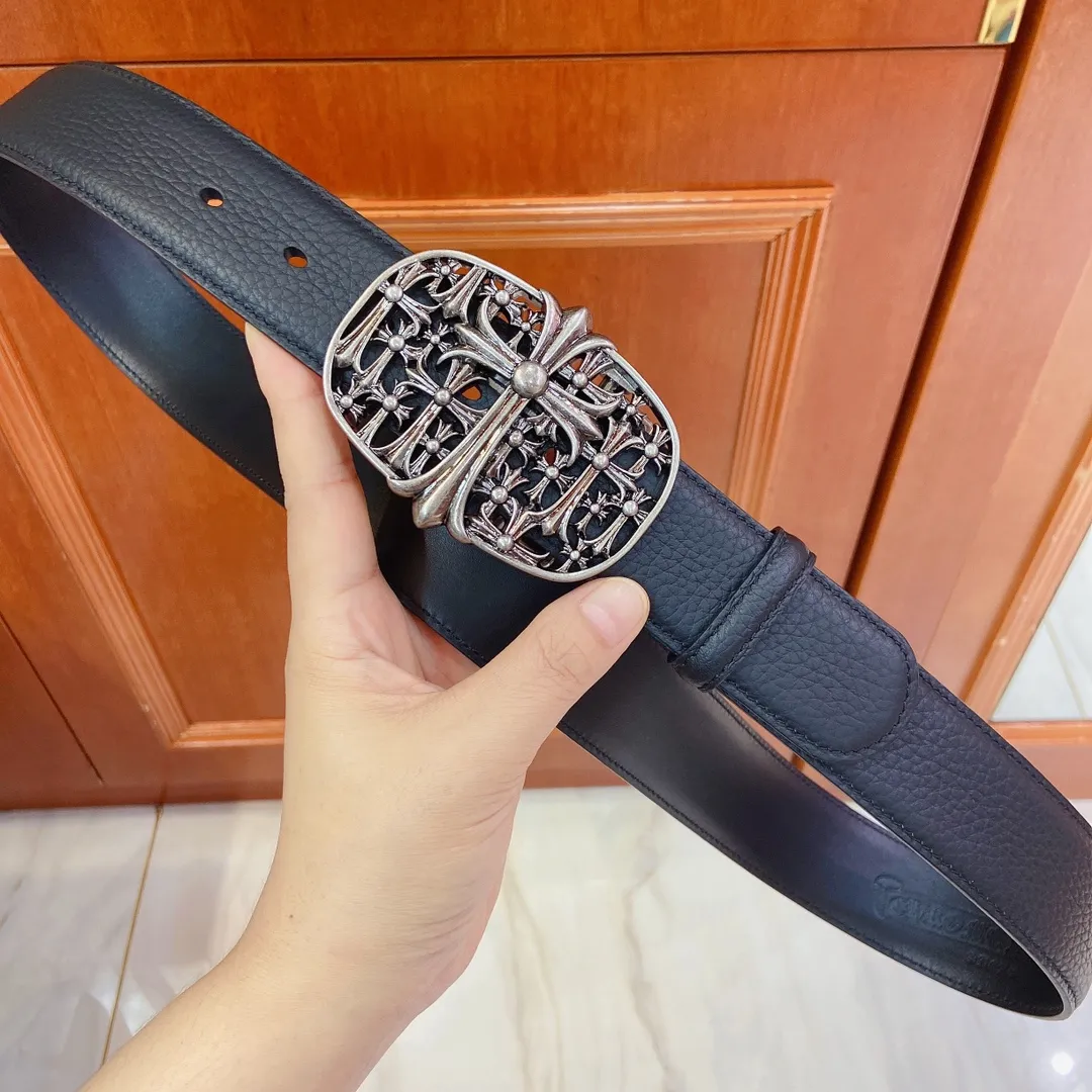 💰480💰Full package💰 💍Purchasing level 𝐂𝐡𝐫𝐨𝐦𝐞𝐇𝐞𝐚𝐫𝐭𝐬 Crow Heart Detachable model, fine hardware and first-layer lychee leather belt, very cool. Width 3.8cm